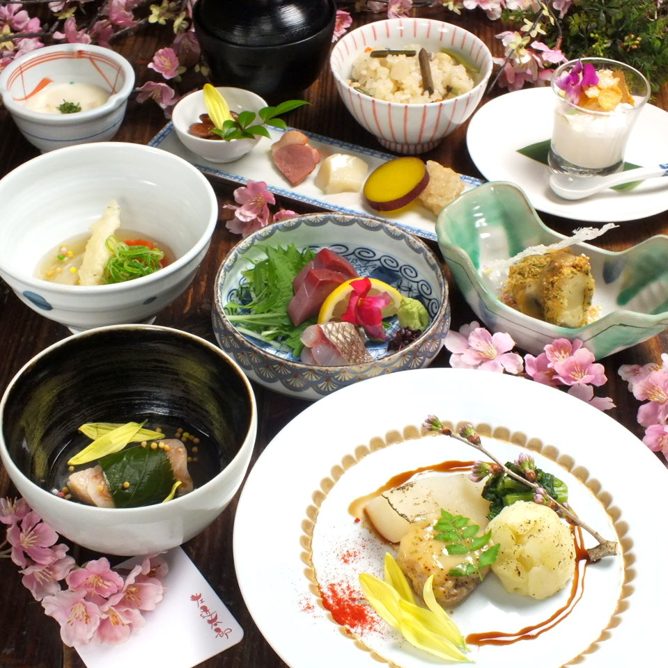 季節の味覚コース 本店おしながき 左近太郎 季節の味覚コース 本店おしながき 左近太郎